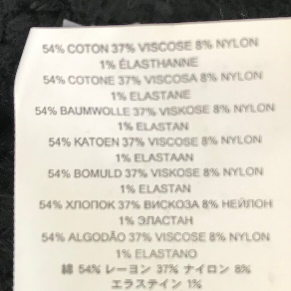 NWOT Micheal Kors Black Extra Thick Ribbed Knit Crew Neck Sweater Size S - Picture 8 of 9